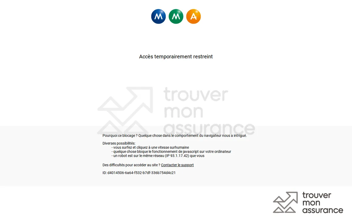 Capture : mma.fr